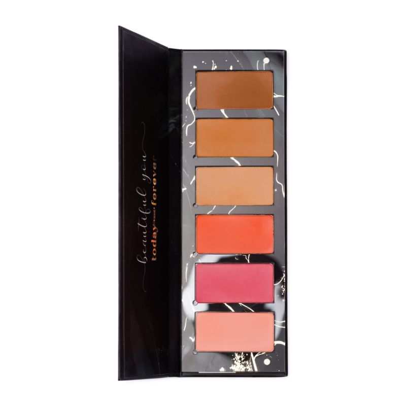 Sculpt & Glow 6 Shades Contour And Blush Palette