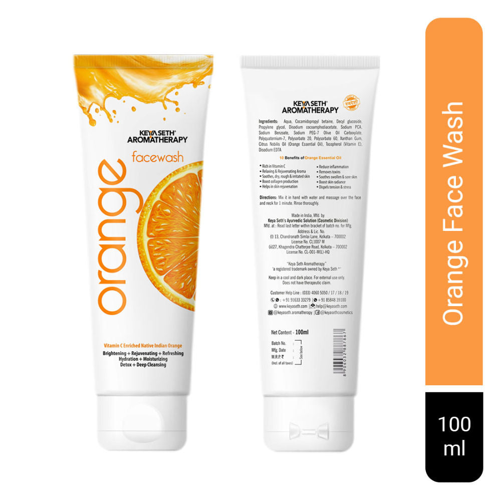 Orange Face Wash
