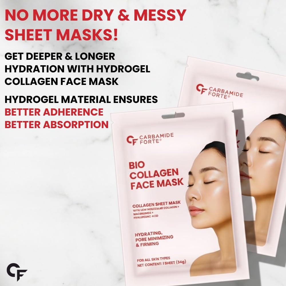 Bio Collagen Mask, Overnight Hydration & Firming, Korean Glass Skin