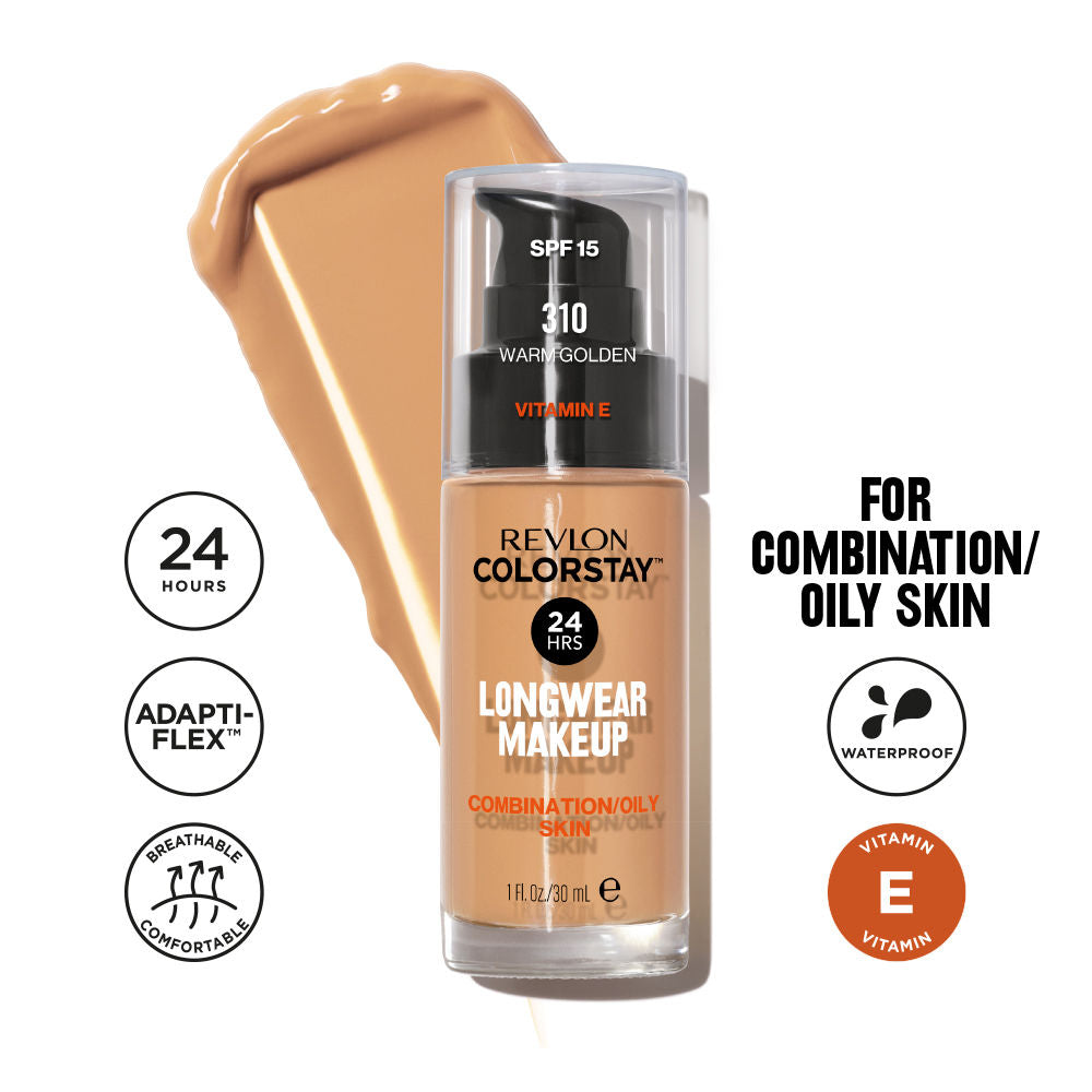 Colorstay Long Wear Make Up Combination/Oily SPF 15