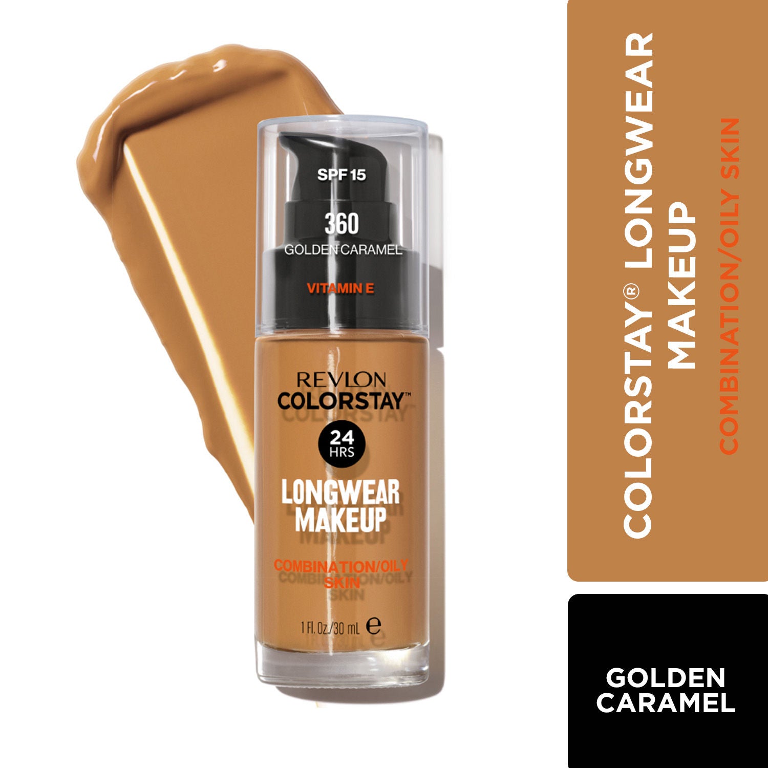 Colorstay Long Wear Make Up Combination/Oily SPF 15 - Golden Caramel