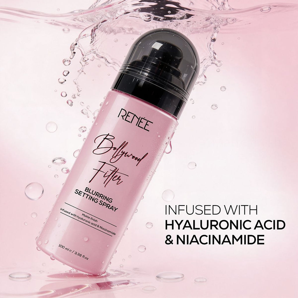 Bollywood Filter Blurring Setting Spray for Face, Matte Finish, with Hyaluronic Acid