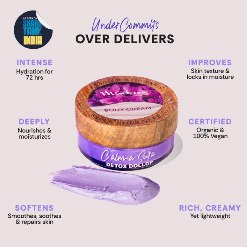Organic Moisturizing Calming BodyButter For Dry Skin with Ceramides|BodyButter for Men&Women