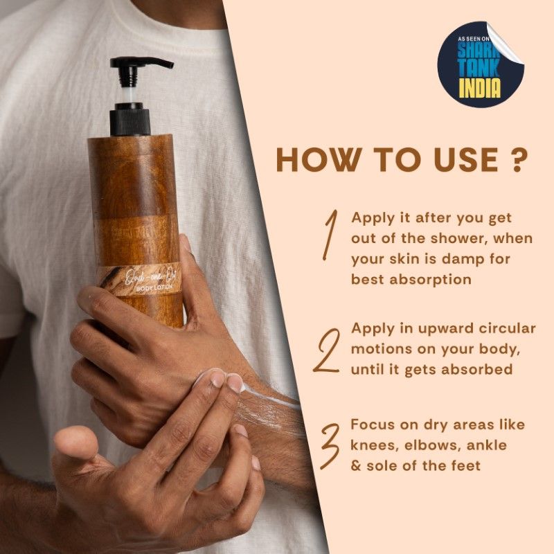 Organic Oud Moisturizing Body Lotion for Dry Skin with Ceramide|Body Lotion for Men&Women