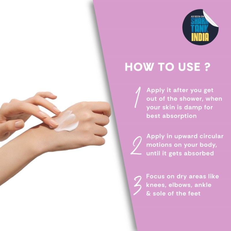 Organic Calming Moisturizing BodyLotion for Dry Skin with Ceramide|Body Lotion for Men&Women
