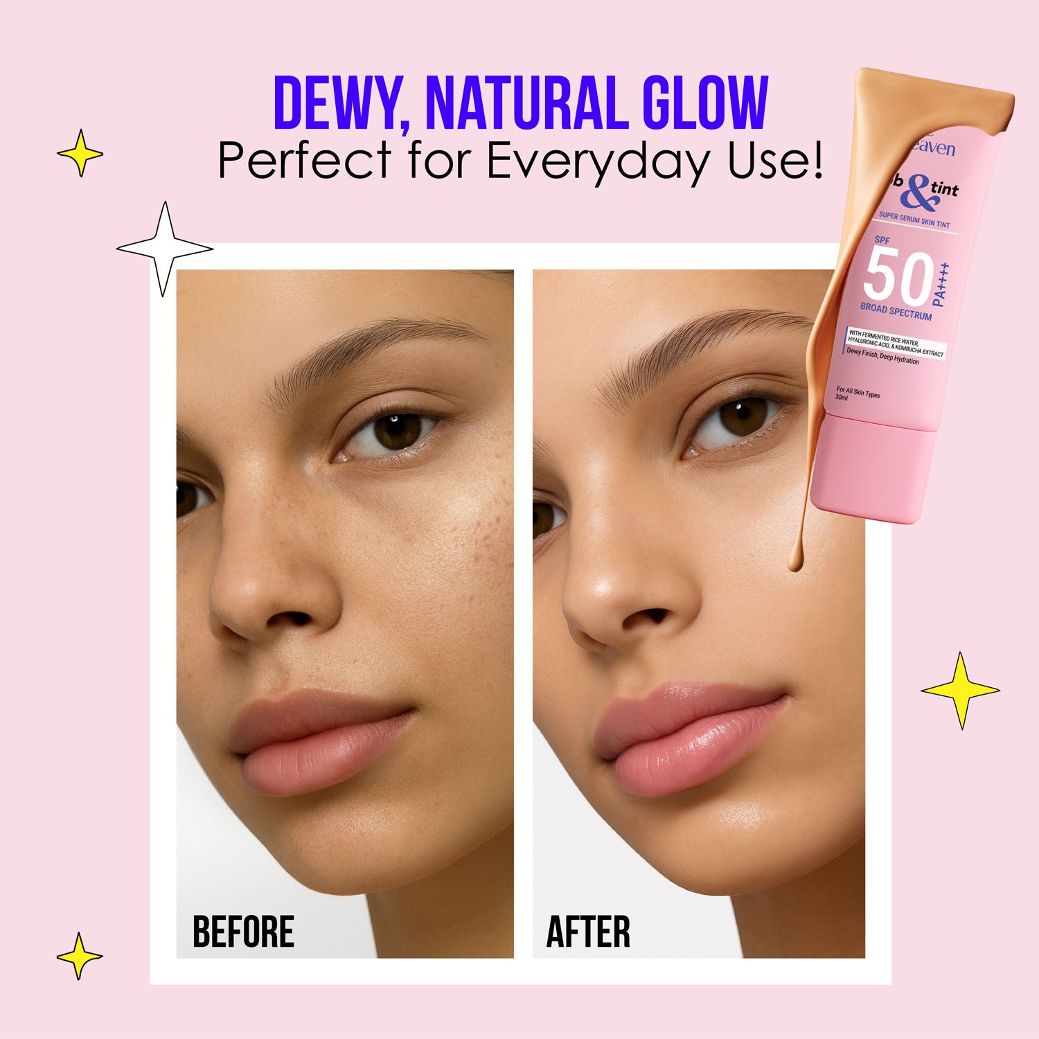BB & Tint BB Cream 4 In 1 Lightweight Foundation