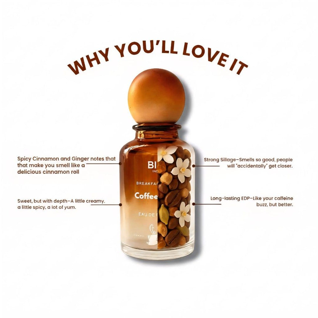 India Coffee Cake Warm & Gourmand EDP Daily Wear Long Lasting Perfume