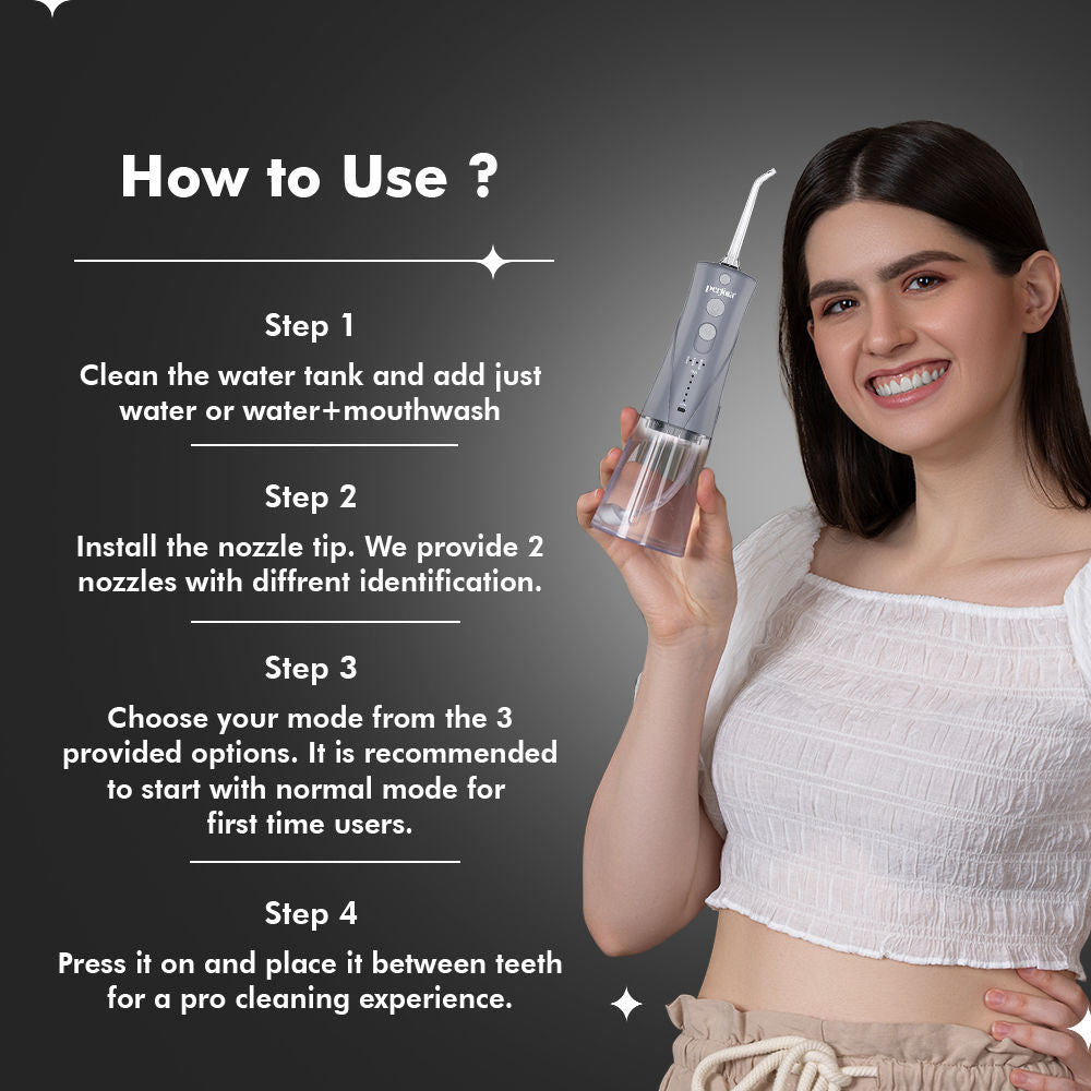 Power Flosser - Sterling Gray