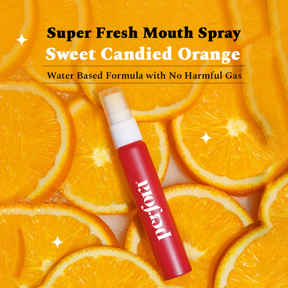 Mouth Spray - Instant Fresh Breath - Sweet Candied Orange