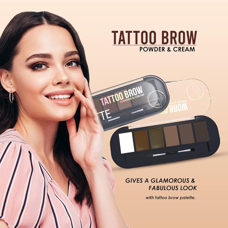 Tattoo Brow Powder & Cream Eyebrow Palette