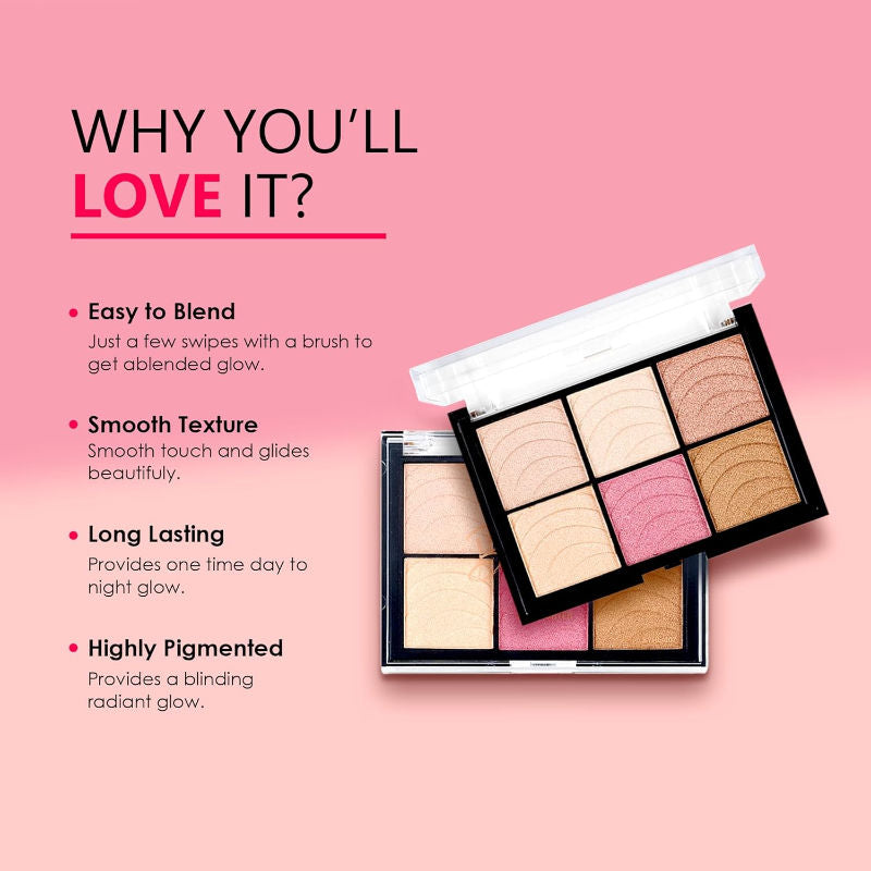 Game On Blusher & Highlighter Palette