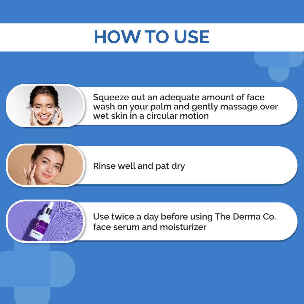1% Salicylic Acid Face Wash for Active Acne with Salicylic Acid & Witch Hazel
