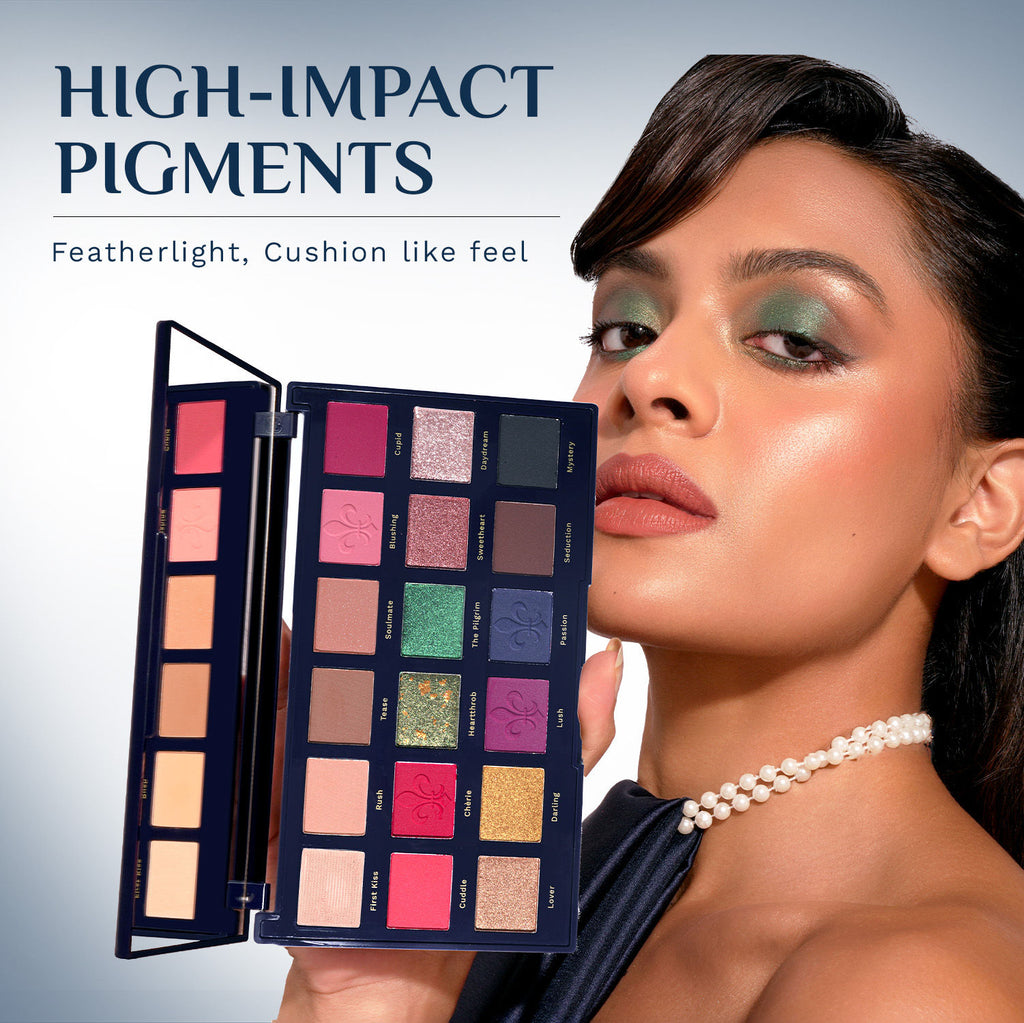 The French Collection Midnight In Paris 18-In-1 Eye-Shadow Palette - Multi