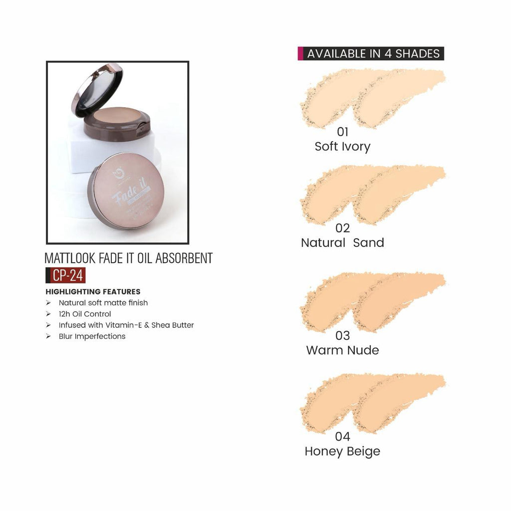 Fade If Oil Absorbent Compact