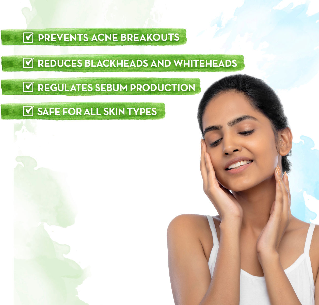 Tea Tree Face Serum With Tea Tree & Salicylic Acid For Acne & Pimples