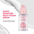 Rice Water Serum with Niacinamide & HA, Brightens Skin, Fades Blemishes & Acne Marks