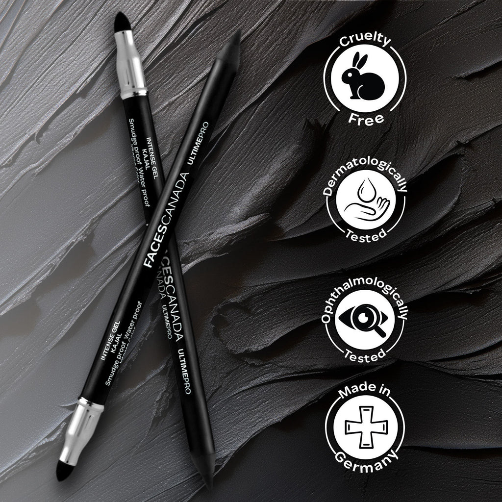 Ultime Pro Intense Gel Kajal With Smudger & Sharpener