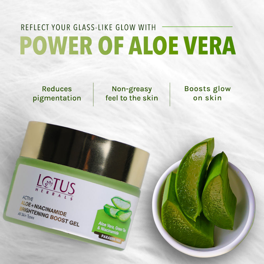 Active Aloe + Niacinamide Brightening Boost Gel