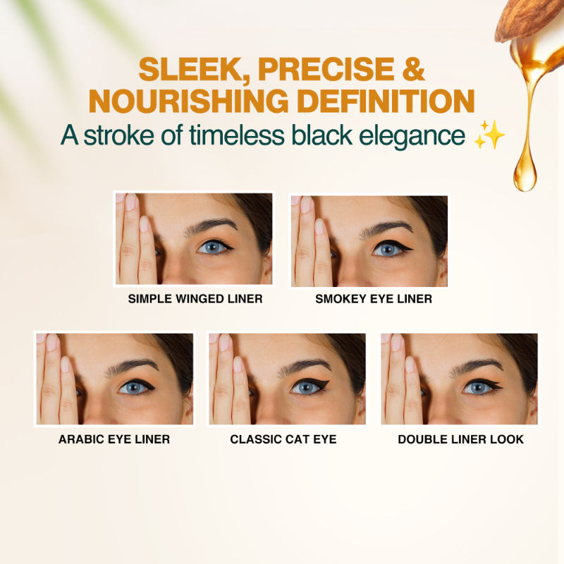 All-Day Liquid Eyeliner with Smudgeproof Intense Pigment