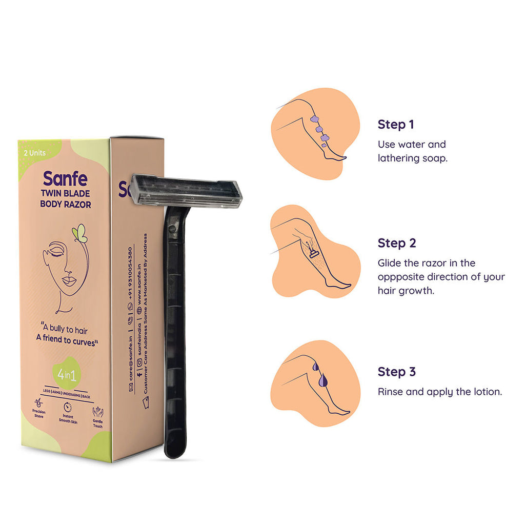 Twin Blade Body Razor