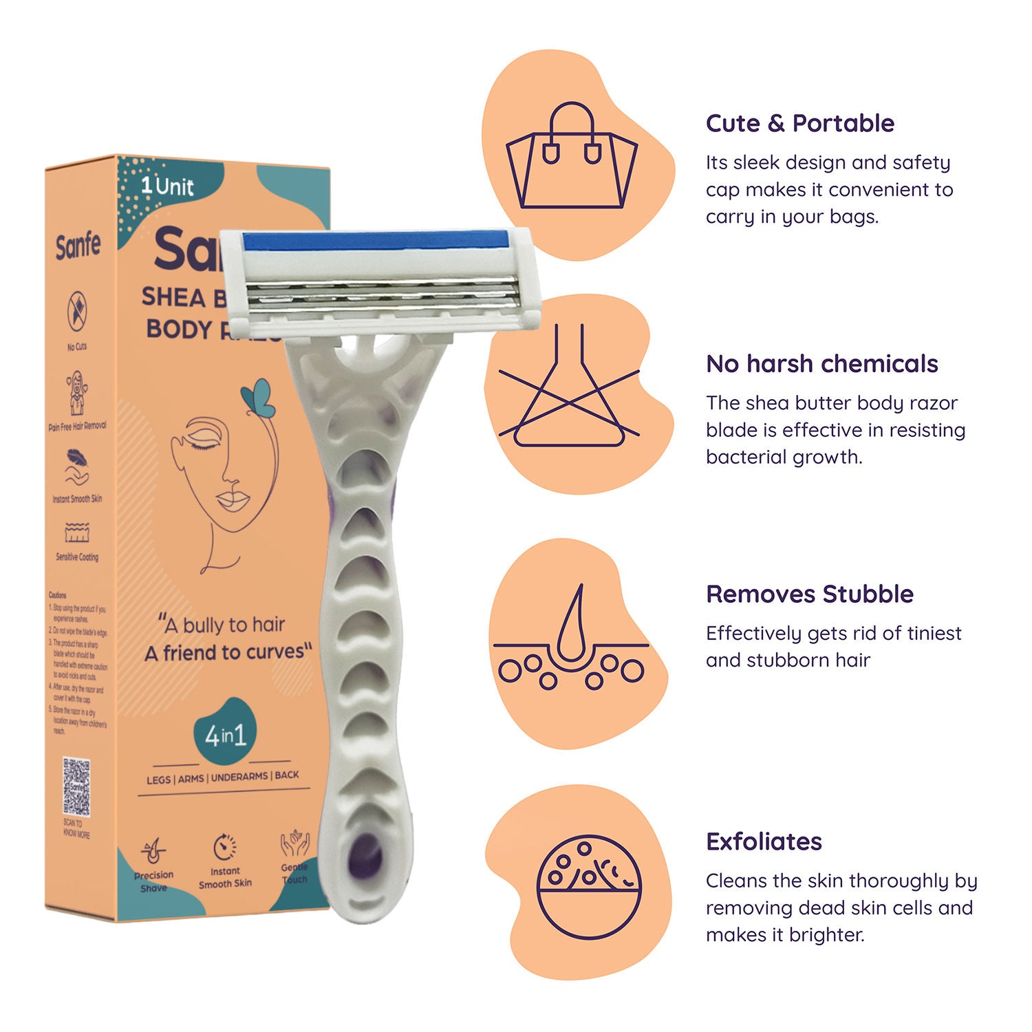 Shea Butter Body Razor For Women