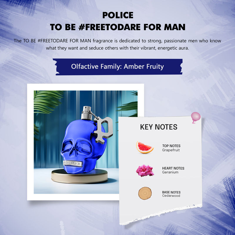 To Be Free To Dare Eau De Toilette for Men