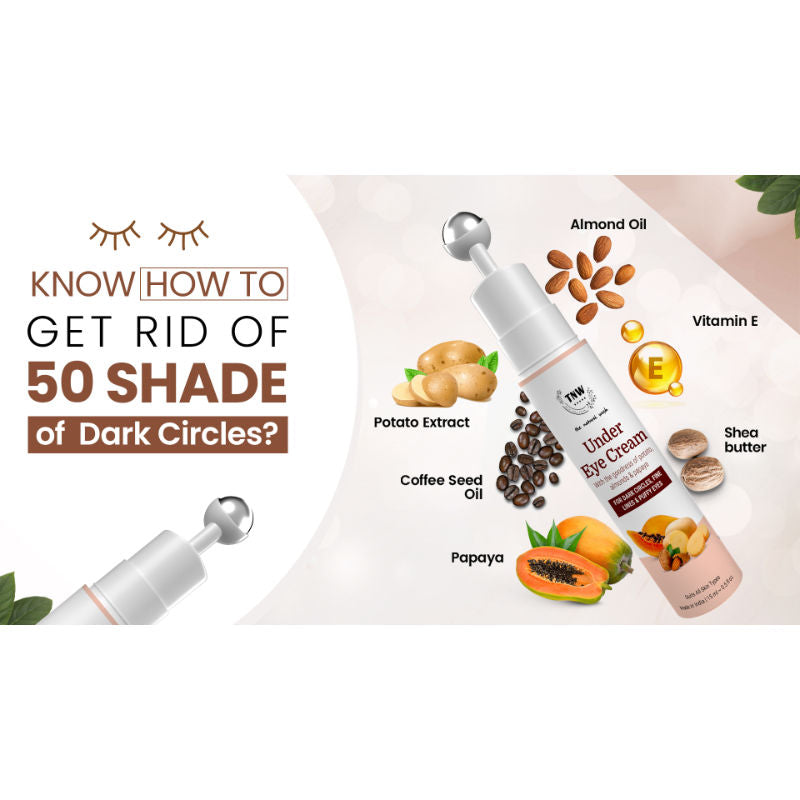 Under Eye Cream Roll On to Reduce Dark Circles, Puffiness and Fine Lines