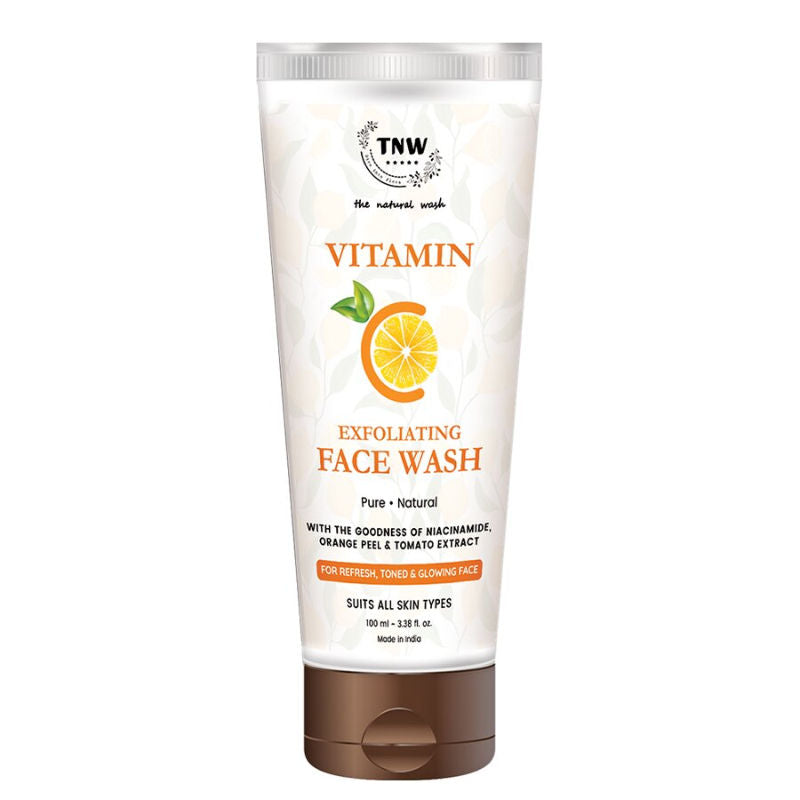 Deep Cleansing & Skin Brightening Vitamin C Face Wash Exfoliating