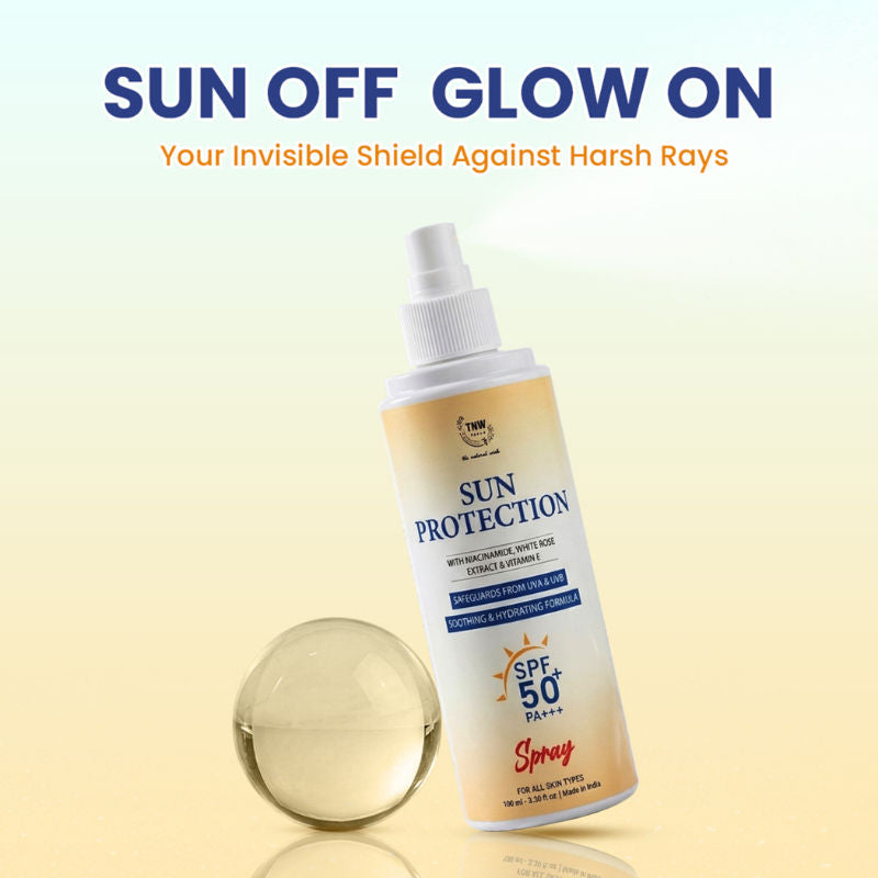 Sun Protection Sunscreen SPF 50+ PA+++ Spray With UVA UVB