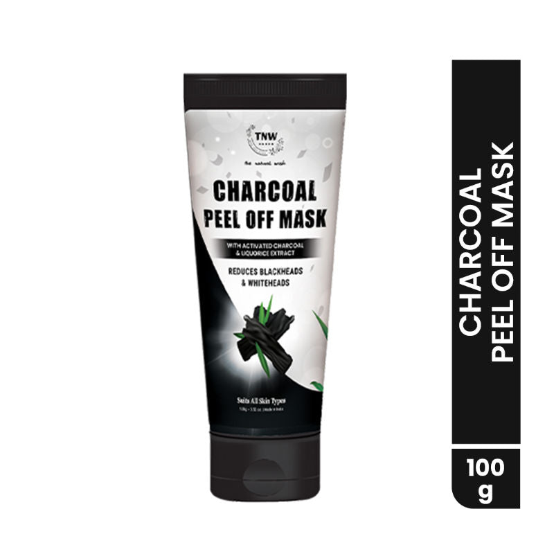 Charcoal Peel Off Face Mask with Activated Charcoal & Liquorice Extract