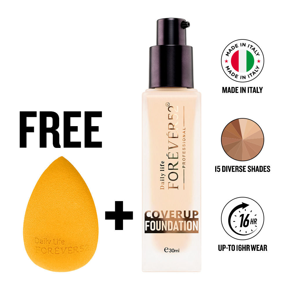 Coverup Foundation with Free Sponge - Fcu10.3