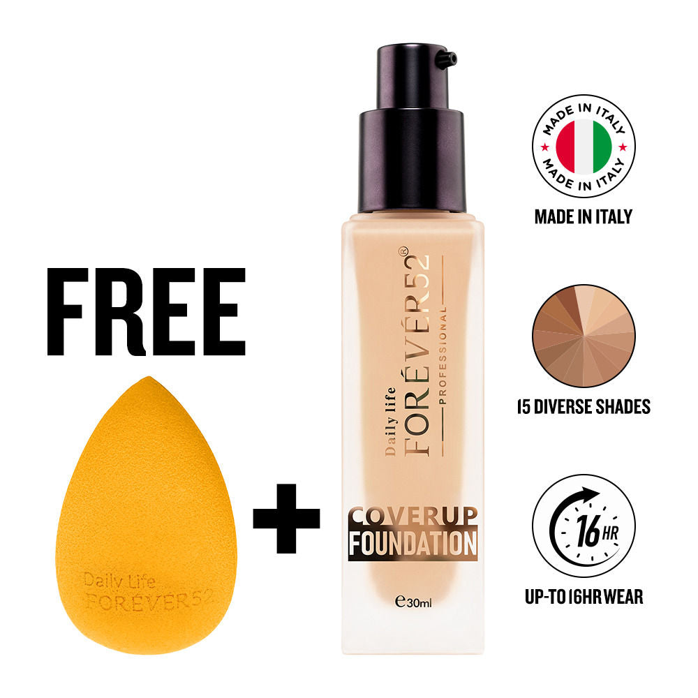 Coverup Foundation with Free Sponge - Fcu20.7
