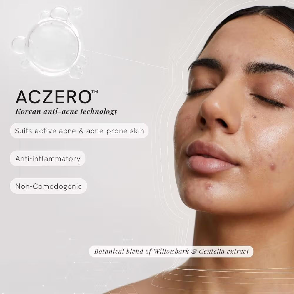 Ultra Light Sunscreen SPF 50+ with SunOne-J & AcZero For Oily, Dry, Acne-prone Skin