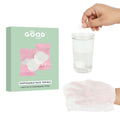 Disposable Face Towels - 10 Pcs Compressed Coin Tissues Expand In Water As Wet Wipes