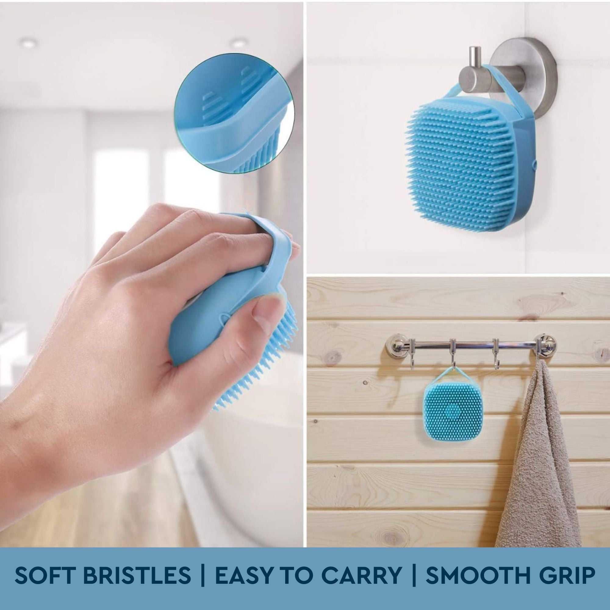 Silicone Exfoliating Bath Brush
