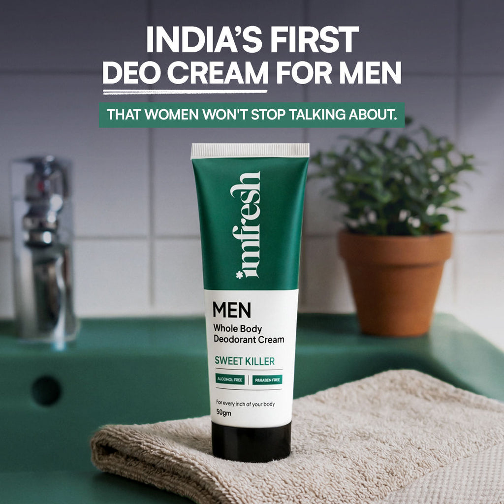 Imfresh Sweet Killer Deodorant Cream For Whole body, Underarms Areas & Long Lasting Odour Control