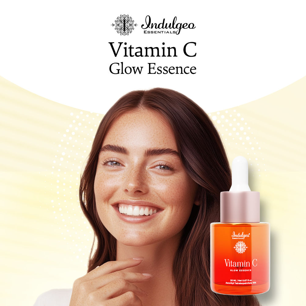Vitamin C Glow Essence, Antioxidant - Rich Skin Brightening Face Serum