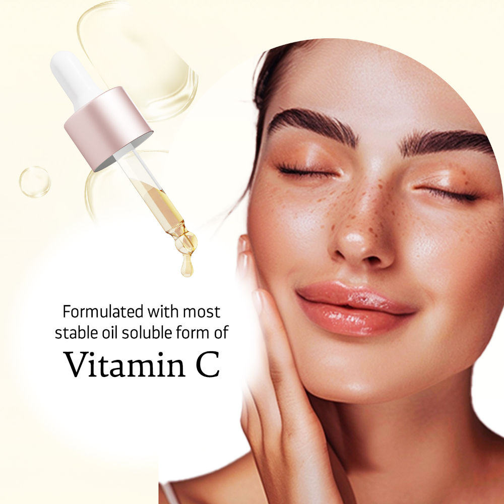 Vitamin C Glow Essence, Antioxidant - Rich Skin Brightening Face Serum