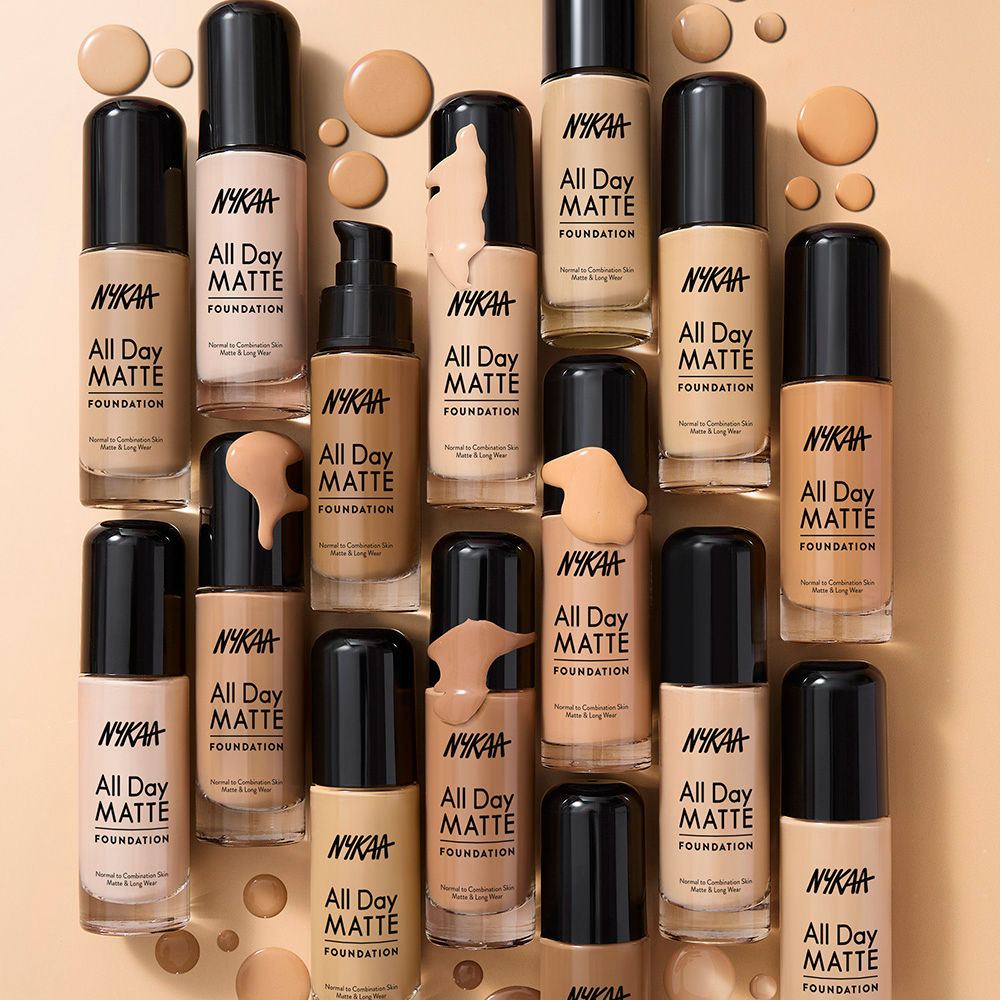 All Day Matte Long Wear Liquid Foundation With Pump