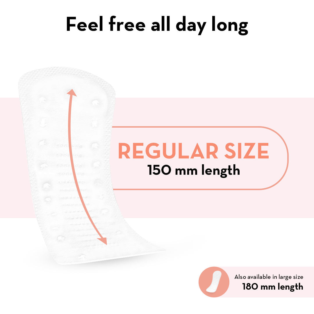 Everyday Panty Liners Ultra Soft No Fragrance & Paraben Free