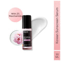 Cherry Blossom Glow Sunscreen Serum SPF 50 PA++++ with 2% Niacinamide