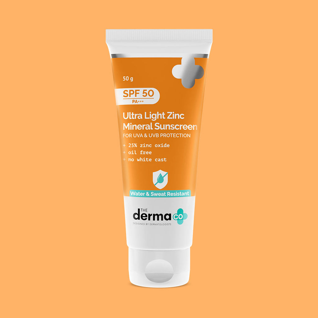 Ultra Light Zinc Mineral Sunscreen With SPF 50 PA+++