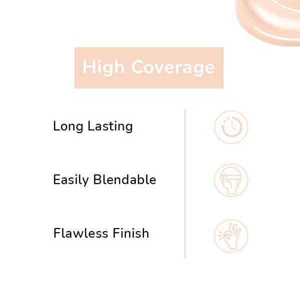 High Coverage Waterproof Oil Free Matte SPF 25 Foundation
