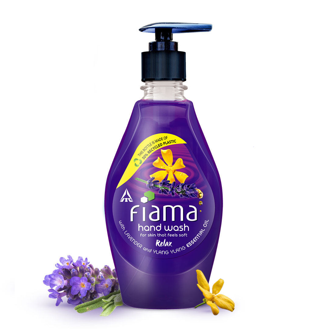 Relax Hand Wash, Lavender Oil And Ylang Extracts Handwash For Soft And Supple Hands