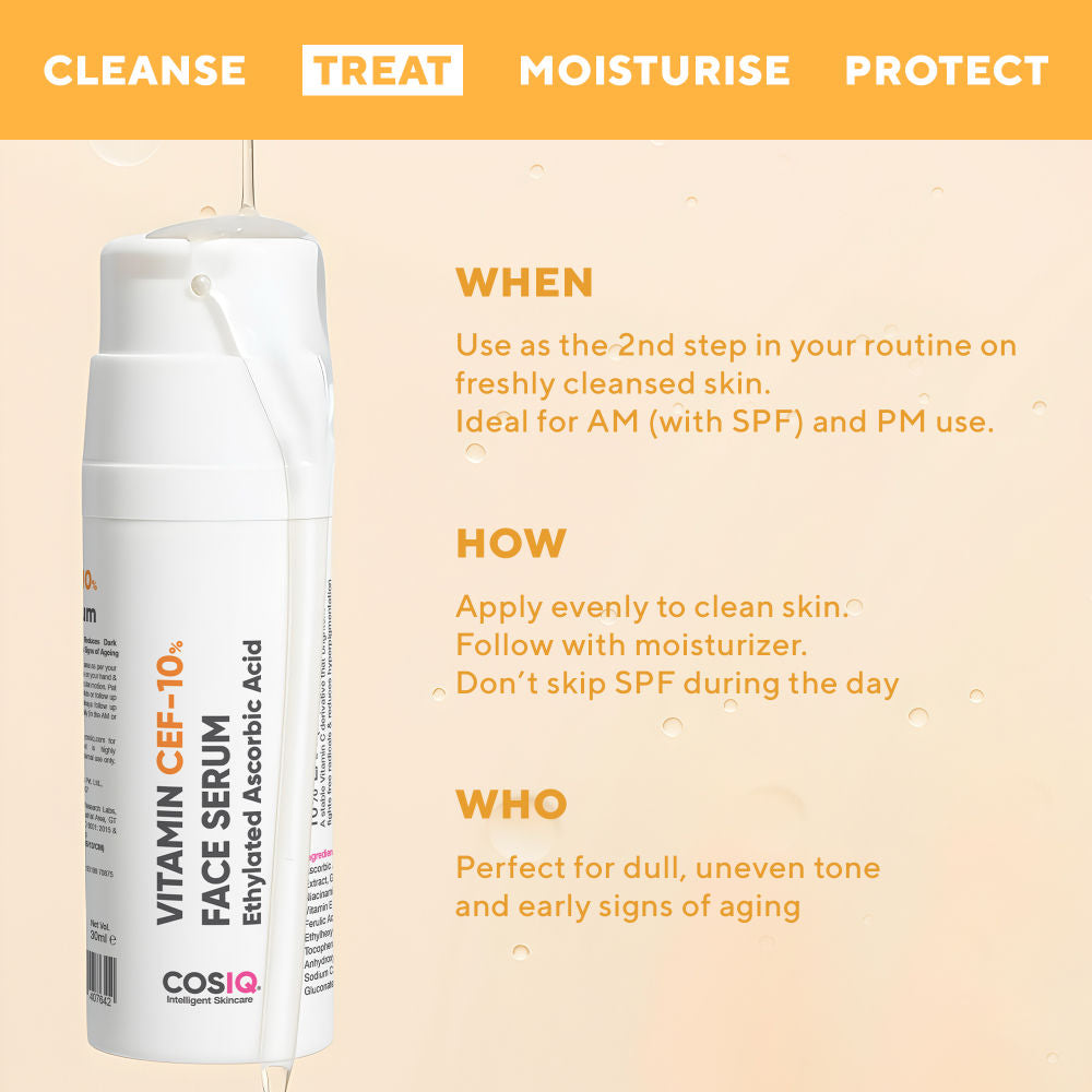 Vitamin CEF 10% Glow Boost Face Serum