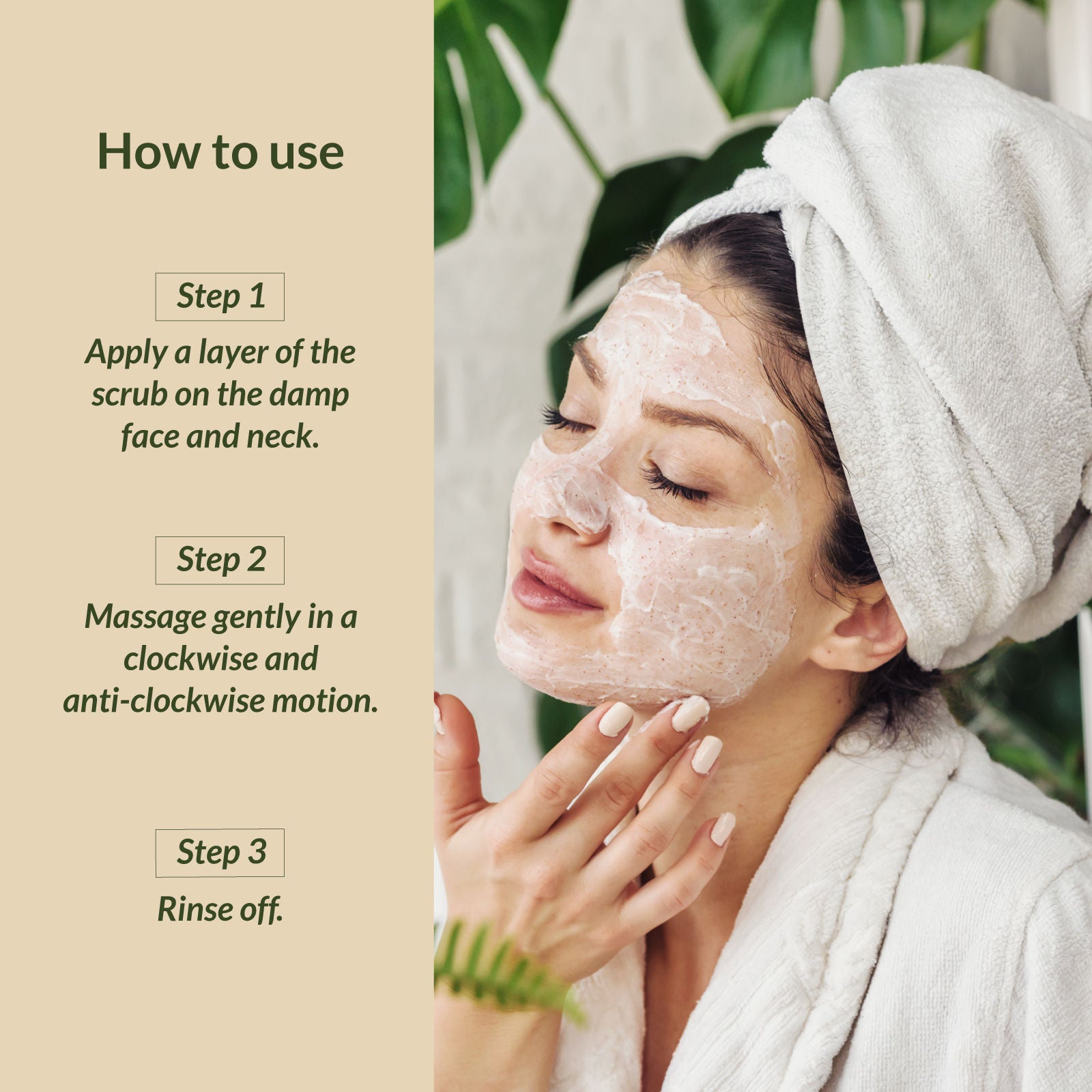 Natural Baking Soda Deep Cleansing Face Scrub