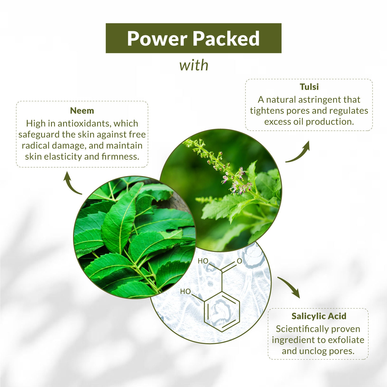 Neem, Tulsi & Salicylic Acid Gentle Foaming Face Wash
