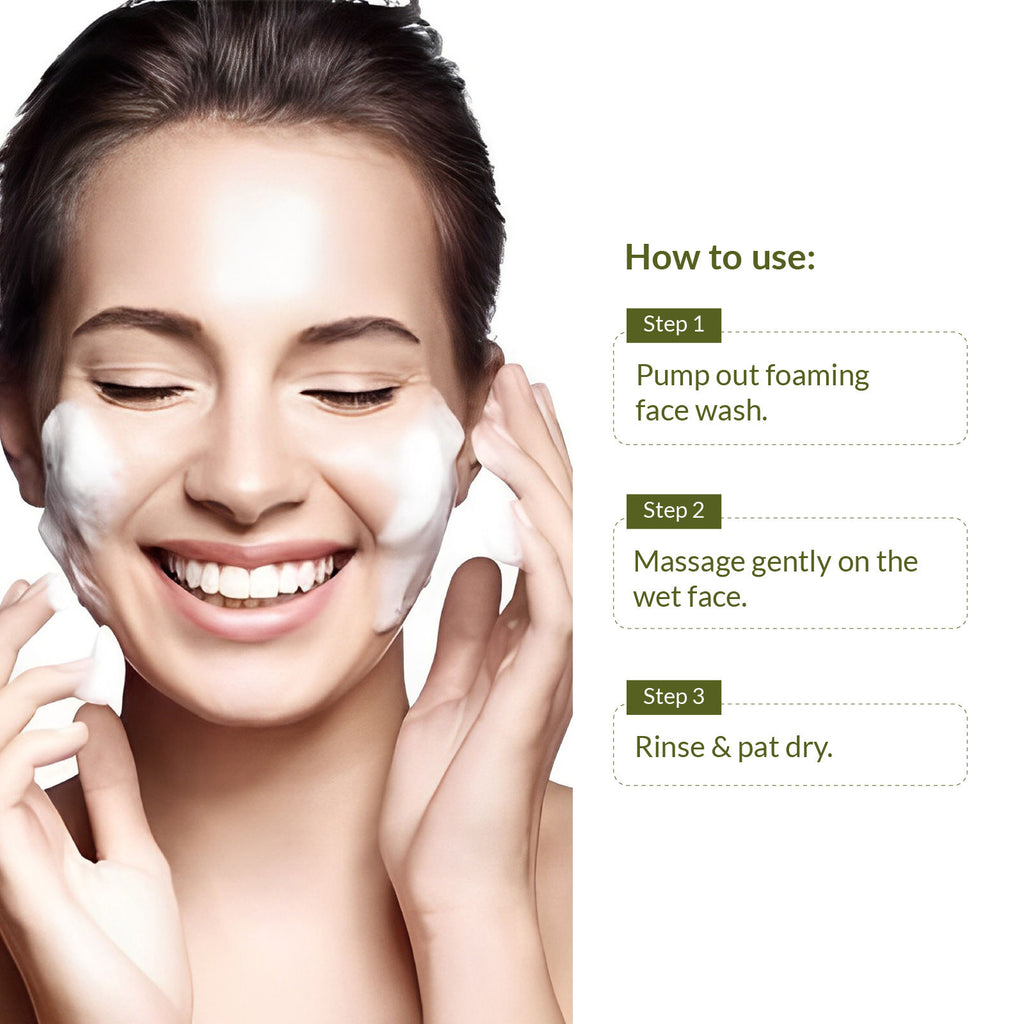Neem, Tulsi & Salicylic Acid Gentle Foaming Face Wash