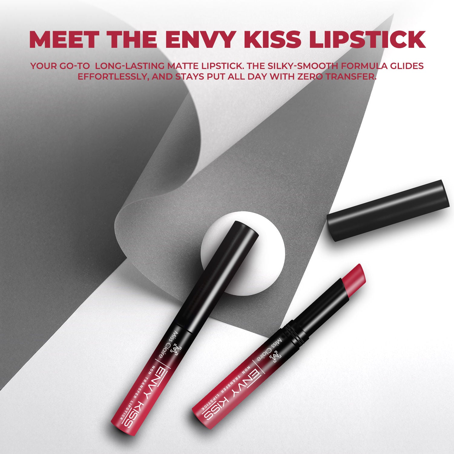 Envy Kiss Non Transfer Lipstick