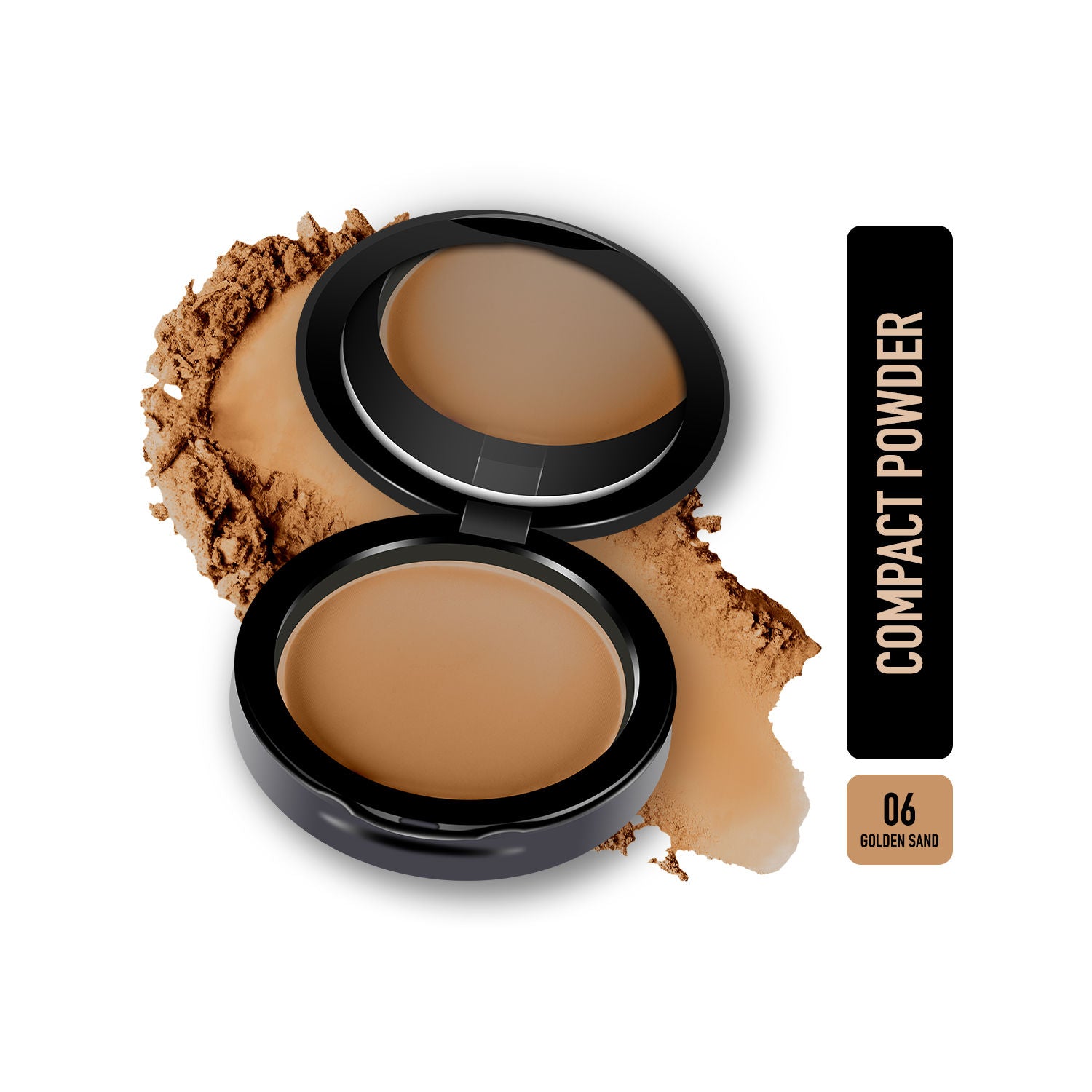 HD Compact Powder - 06 Golden Sand